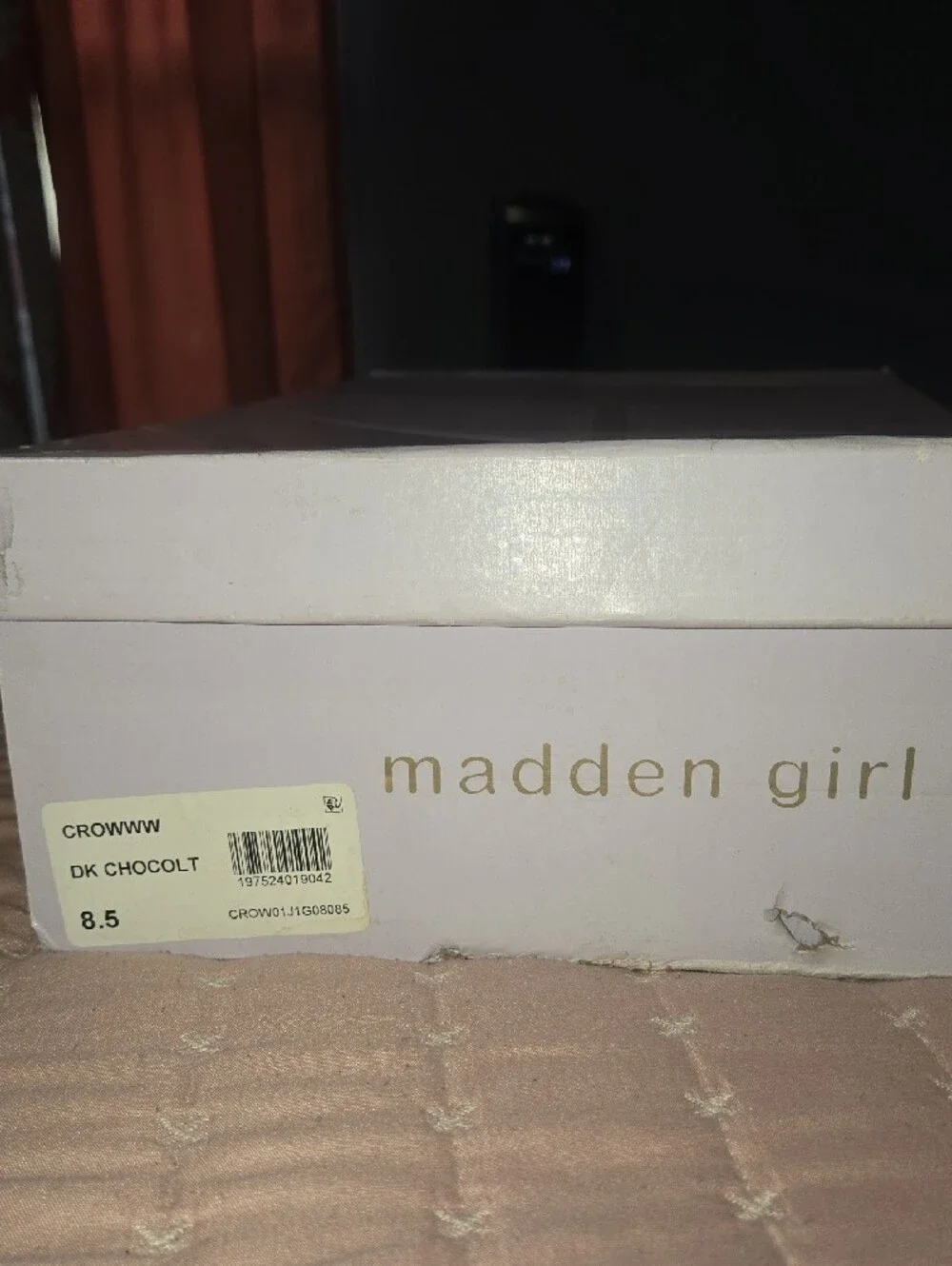 Madden Girl Brown Over-the-Knee Lug Sole Boots
